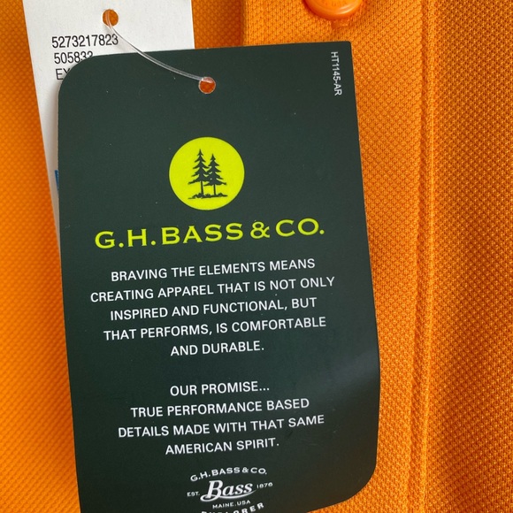 Nice G.H BASS & CO Explorer polo. Brand New. - Picture 3 of 5